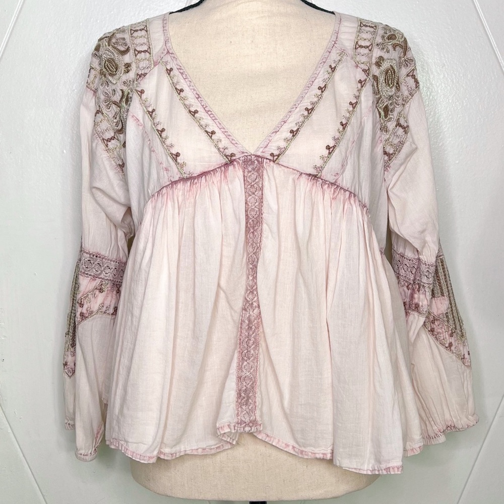 Rachel Zoe Boho Baby Doll Top